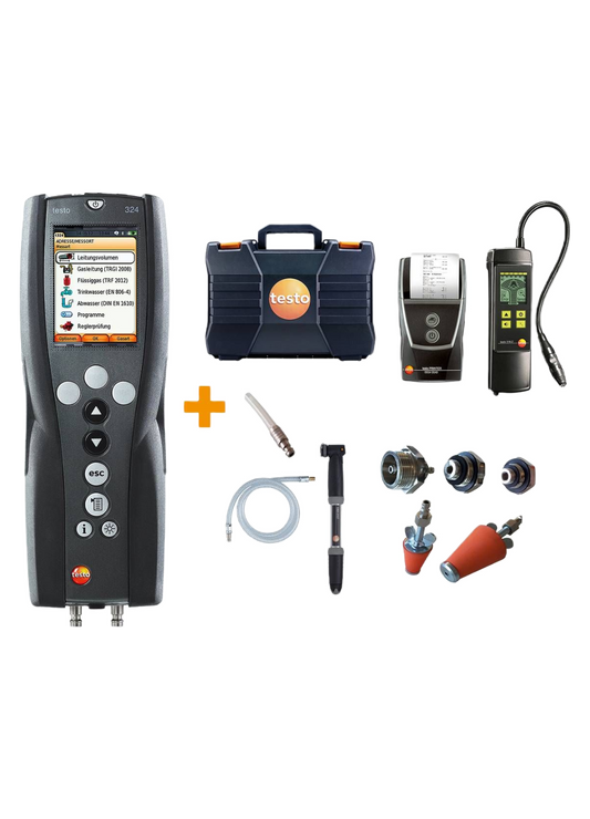 testo 324 Profi-Set - Druck- und Leckmengenmessgerät